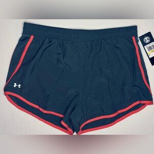 Under Armour Speed Stride Running Shorts Pitch Gray Women's Medium